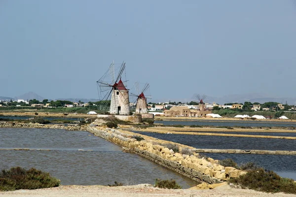 Saline di Marsala — Stock Photo, Image