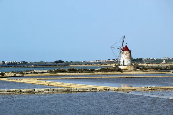 Saline di Marsala - Stock-foto