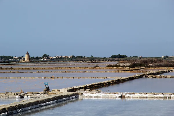 Saline di Marsala — Stock fotografie