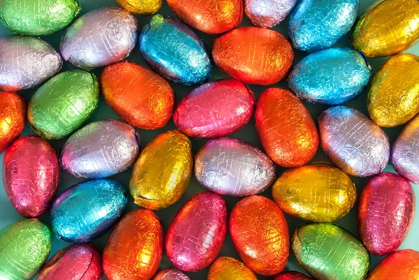 Colorful Easter Egg Background — Stock Photo, Image