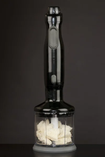 Hand Blender Containing Bread Crumbs — Stock Photo, Image