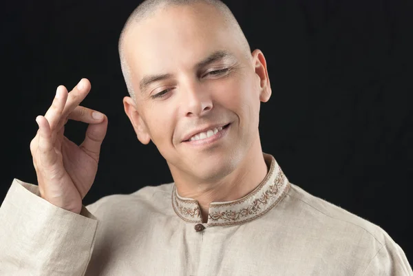 Boeddhistische gebaren vitarka — Stockfoto