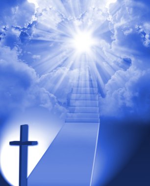 Staircase to heaven clipart