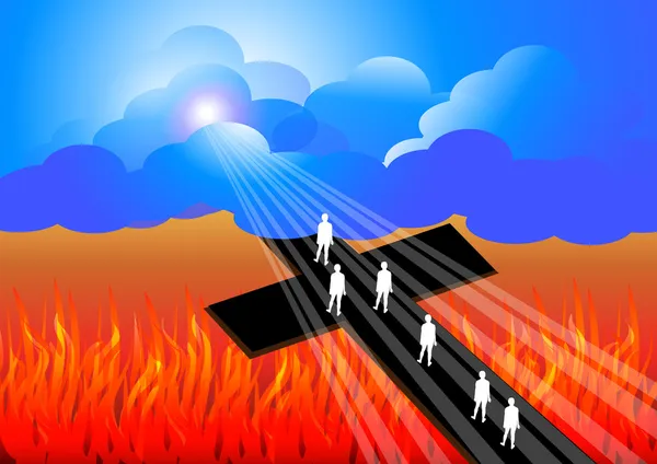 天国と地獄 Vector Art Stock Images Depositphotos