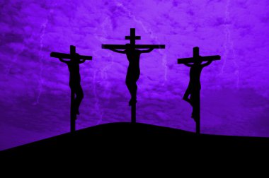 Jesus Christ crucified clipart