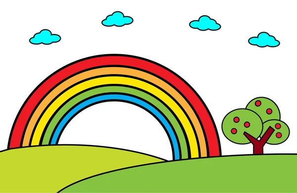 Rainbow — Stock Vector