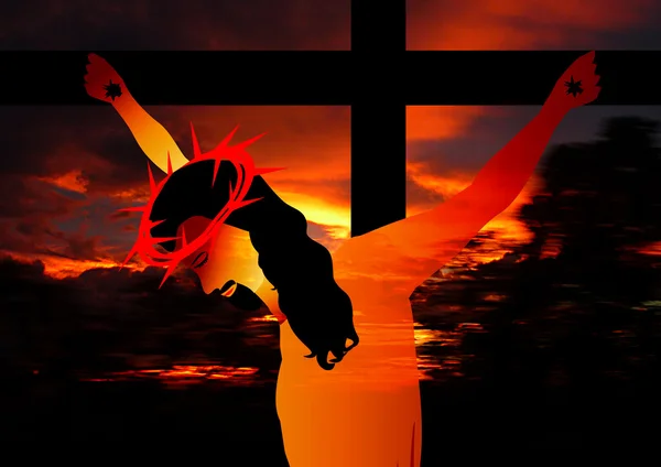 Jesus crucifixion — Stock Photo, Image