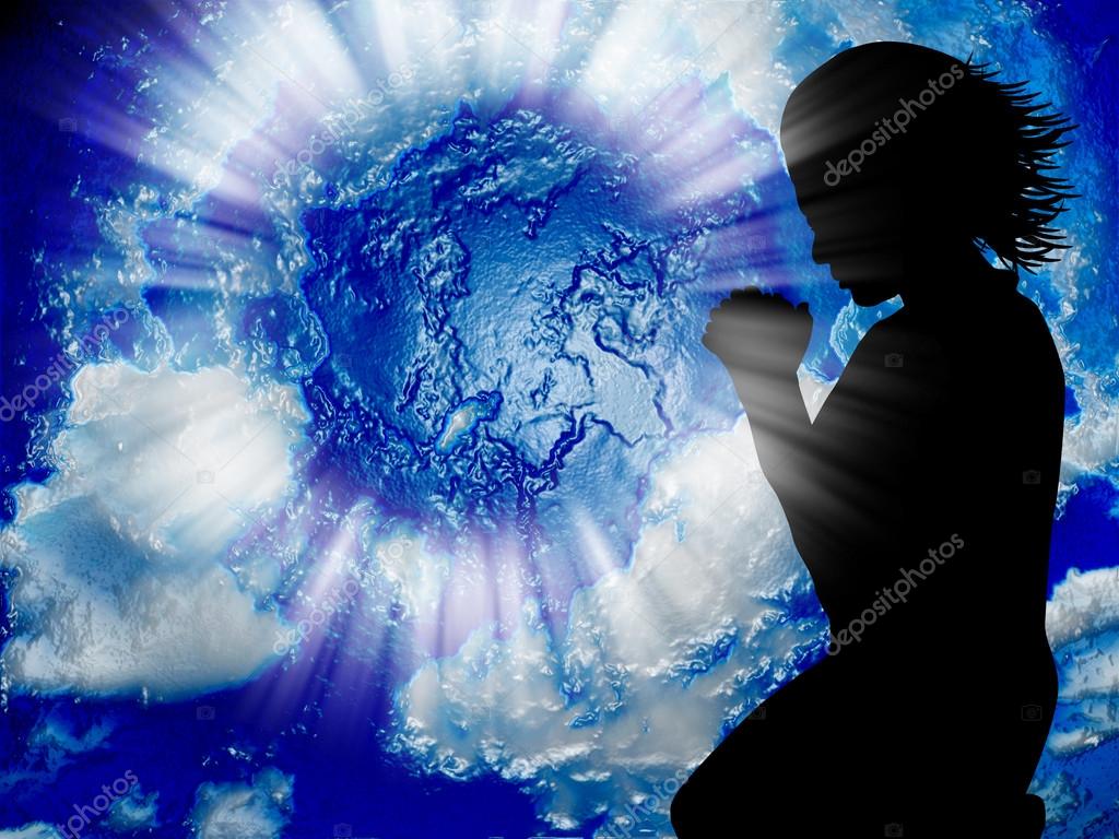 Pray for the world Stock Photo by ©gracel1221 44013589