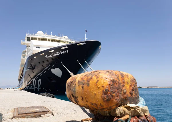 Rhodes Greece May 2022 Ship Mein Schiff Herz Shipping Company — Stockfoto