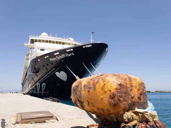 Rhodes Greece May 2022 Ship Mein Schiff Herz Shipping Company — Stockfoto