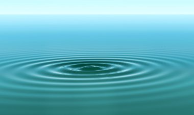 ripples in the water clipart