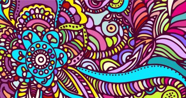 dövme kına tasarlamak vektör desen