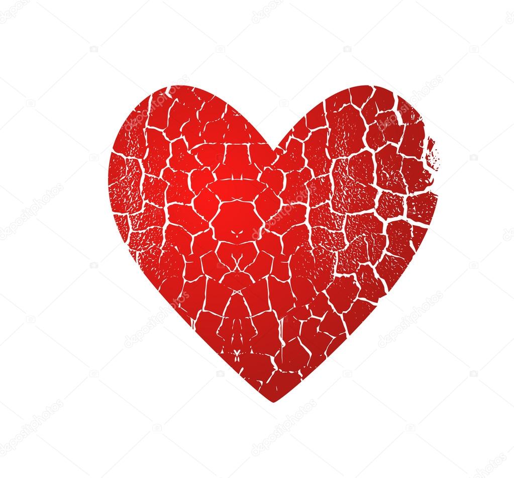 Cracked heart