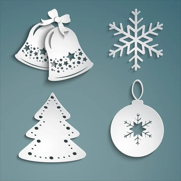 Christmas set Stockillustration