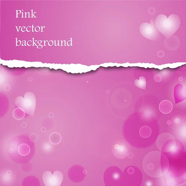Pink vector background — Stock Vector