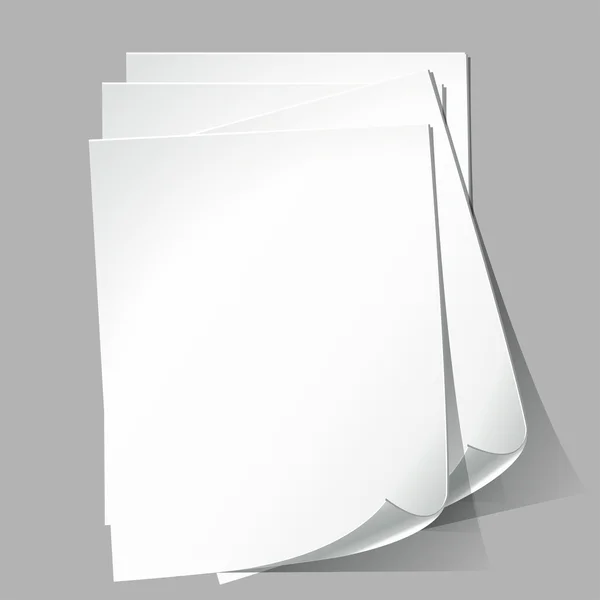 Papier d'un carnet de notes — Image vectorielle