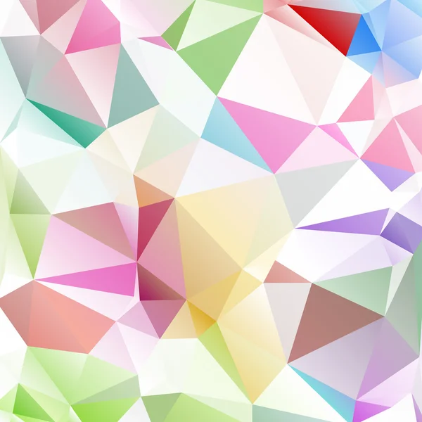 Multicolored background polygon — Stock Vector