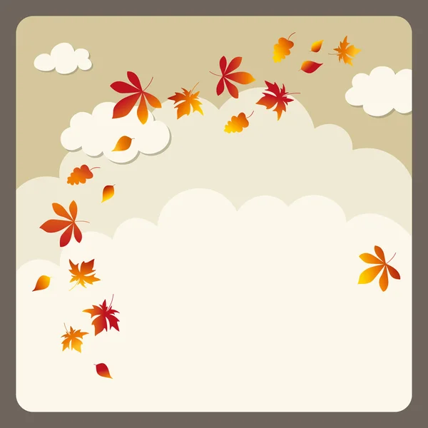 It's autumn — Stock Vector