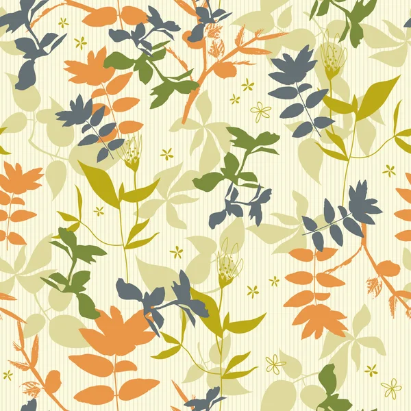 Seamless nature pattern — Stock Vector