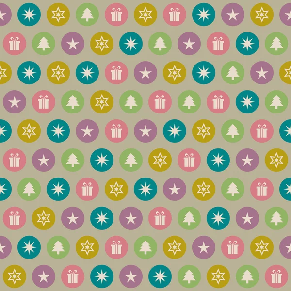 Seamless christmas pattern — Stock Vector