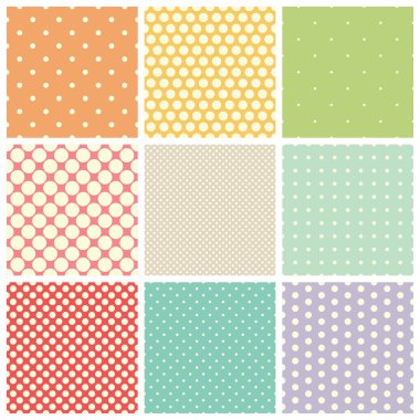 Dikişsiz nokta desenler