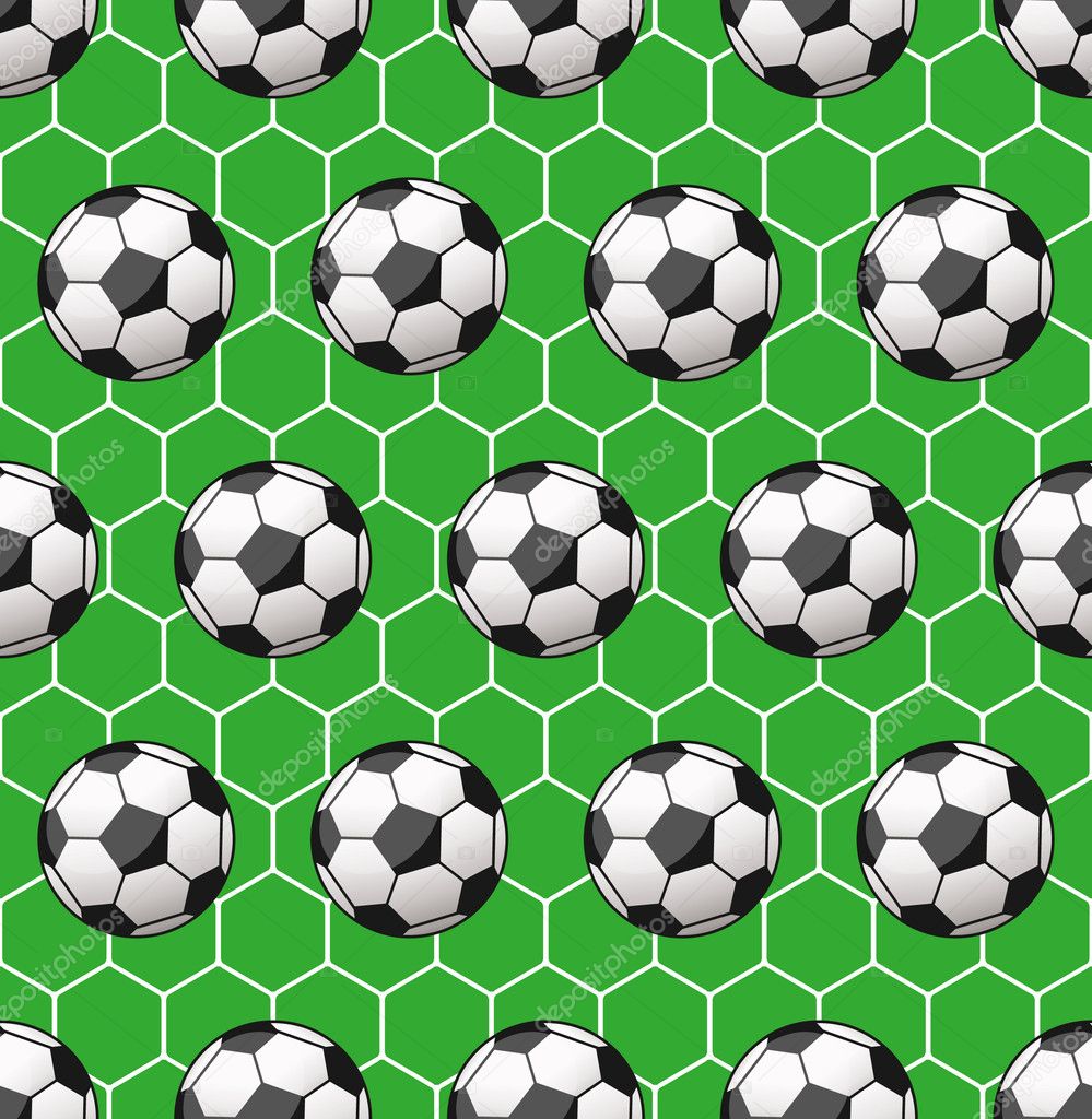 Seamless soccer pattern