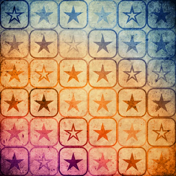 Grunge stars background — Stock Photo, Image