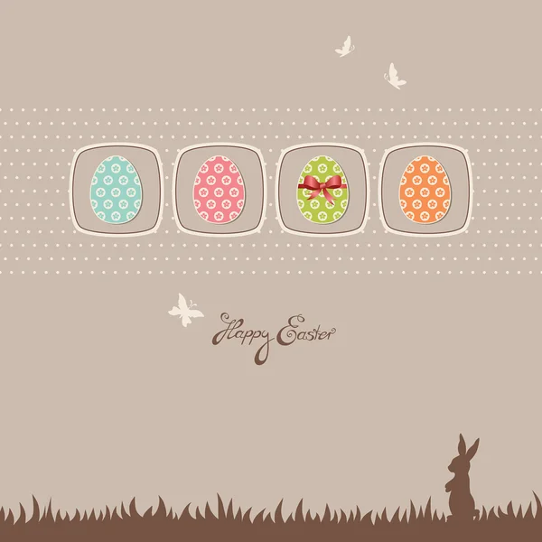 Tarjeta de Pascua — Vector de stock