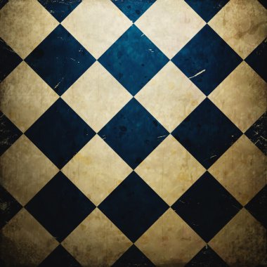 Grunge checkered background clipart
