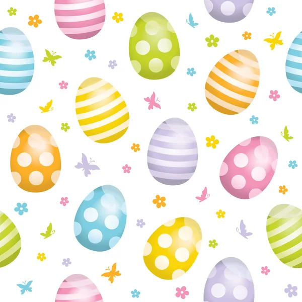 Seamless easter pattern — Stock Vector