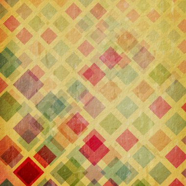 Grunge arka plan kareler