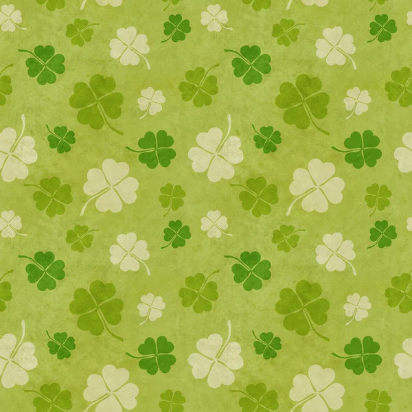 Seamless clover patterns — Stock Photo, Image