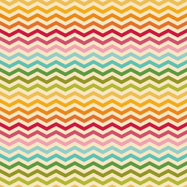 Modèle de zigzag vintage sans couture — Image vectorielle