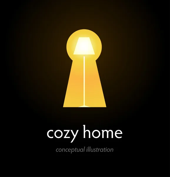 Cozy home — Stock Vector