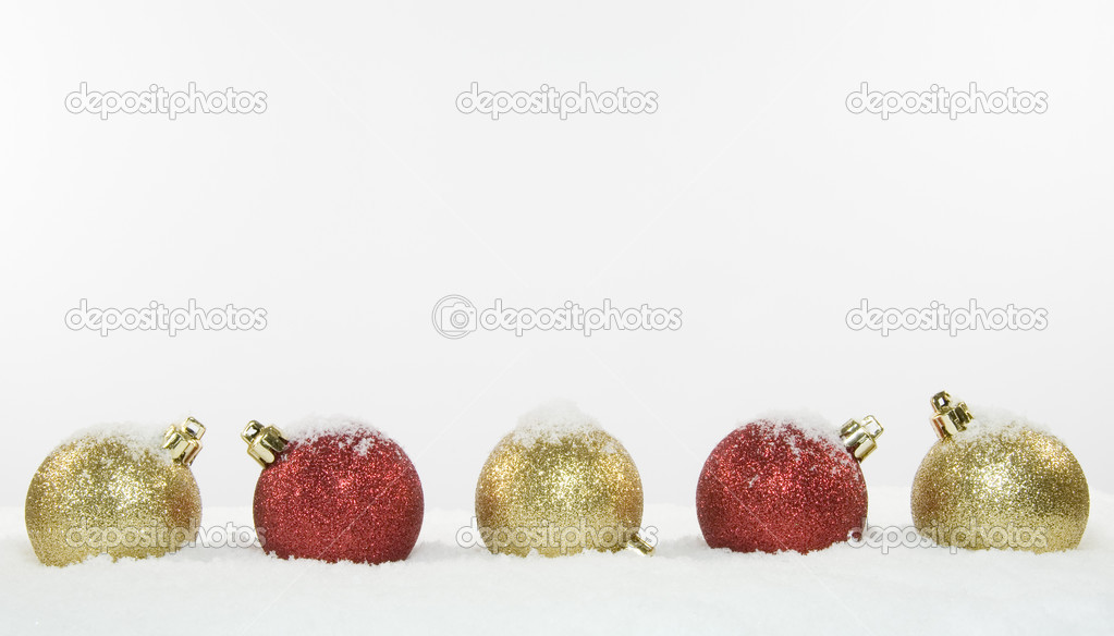Red And Gold Christmas Decorations