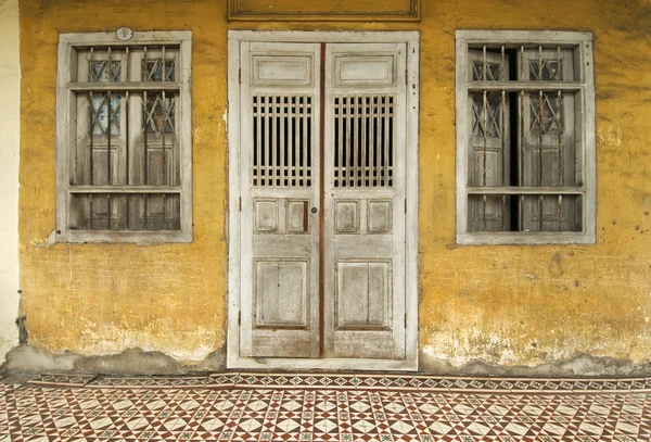 Old Yellow Heritage House — Stock Photo, Image