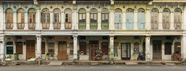 Miras evler, george town, penang, Malezya - Stok İmaj