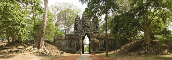 Noth brama angkor thom, angkor wat, Kambodża Zdjęcie Stockowe