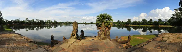 Sra srang, royal, basen, angkor wat, Kambodża Obrazek Stockowy