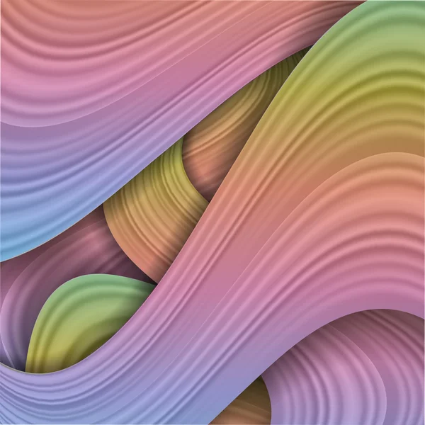 Abstraktní barevné duhové pozadí — Stockový vektor