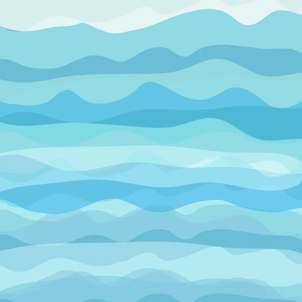 Abstrakt bakgrund med vågor pastellfärger — Stock vektor