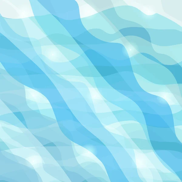 Abstracte achtergrond met golven pastel kleuren — Stockvector
