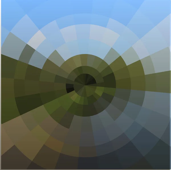 Modré abstraktní geometrické pozadí — Stockový vektor