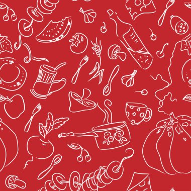 Gıda, aşçılık seamless modeli