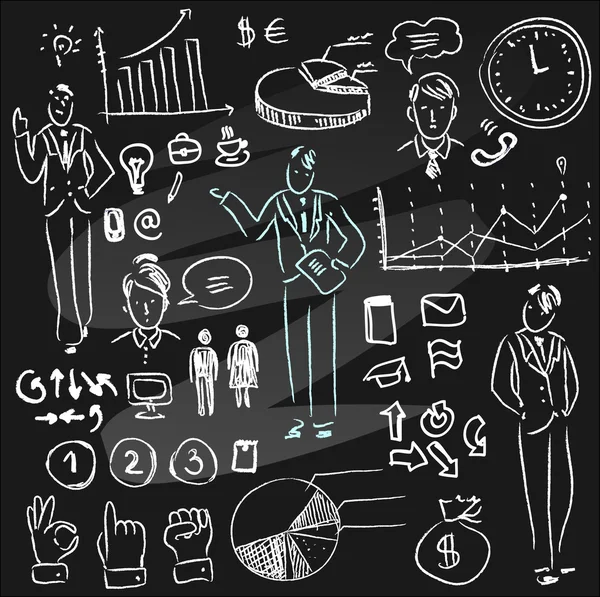 bilgi grafik kara tahta ayarla