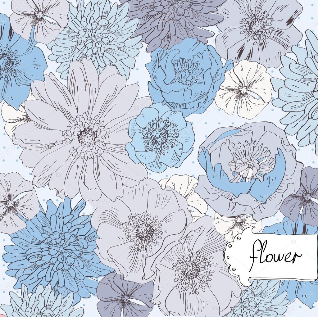 Flower vector Illustration