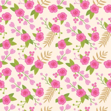 Soyut retro pürüzsüz desen.