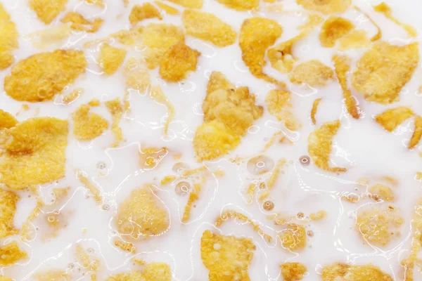 Cornflakes Milk Breakfast — Stock Photo, Image