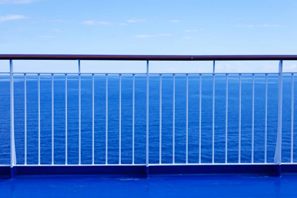 Railing Large Passenger Ferry — Stock Photo, Image