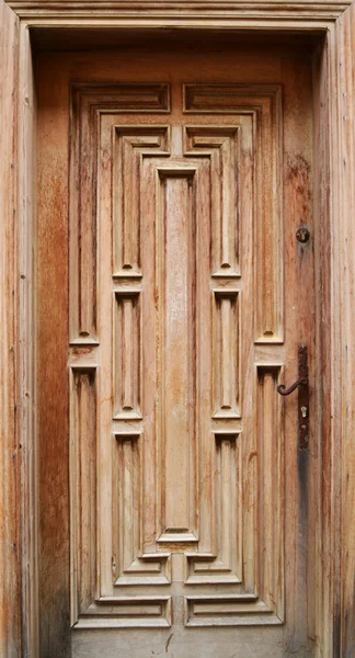빈티지 나무 문 — 스톡 사진